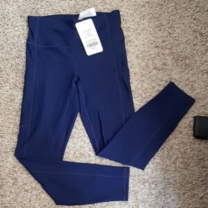 Fabletics Navy Performance Leggings